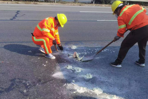 珠海公路下沉注浆加固