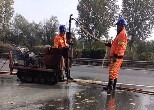 珠海高速公路下沉注浆加固